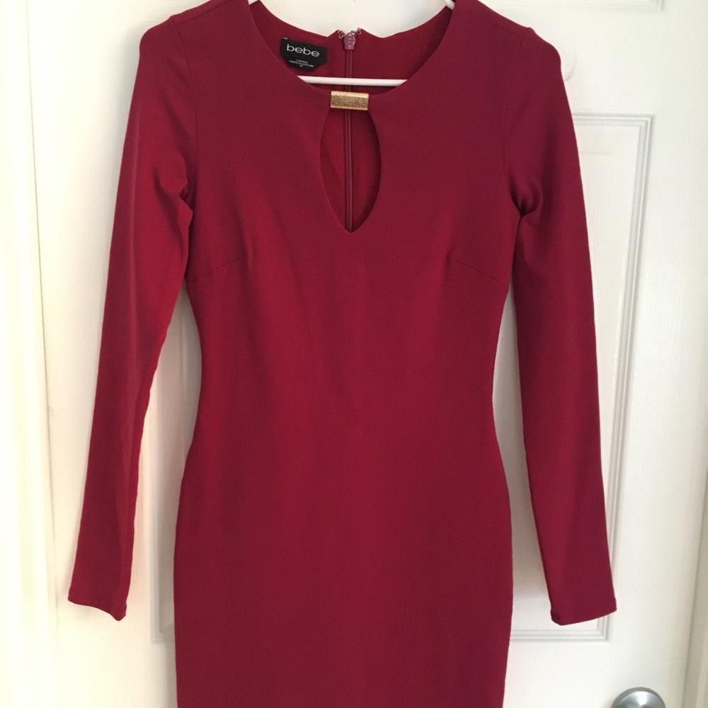 Pink Long Sleeve Dress
